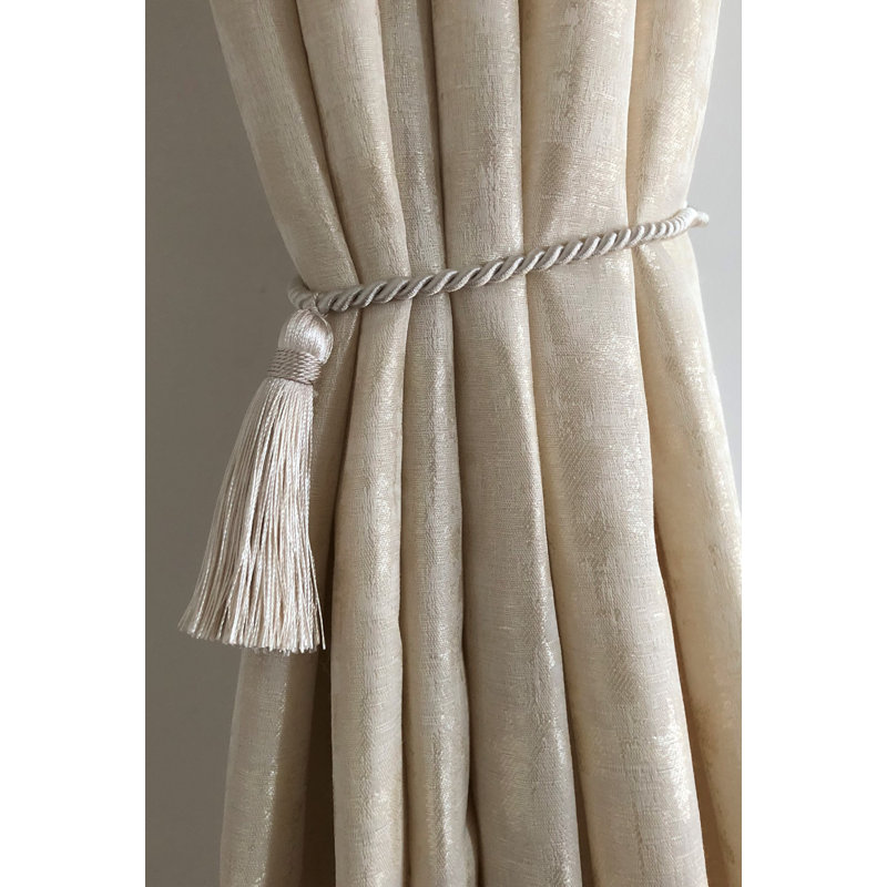 Raymond 2cm Curtain Holdback/Tieback, Cream