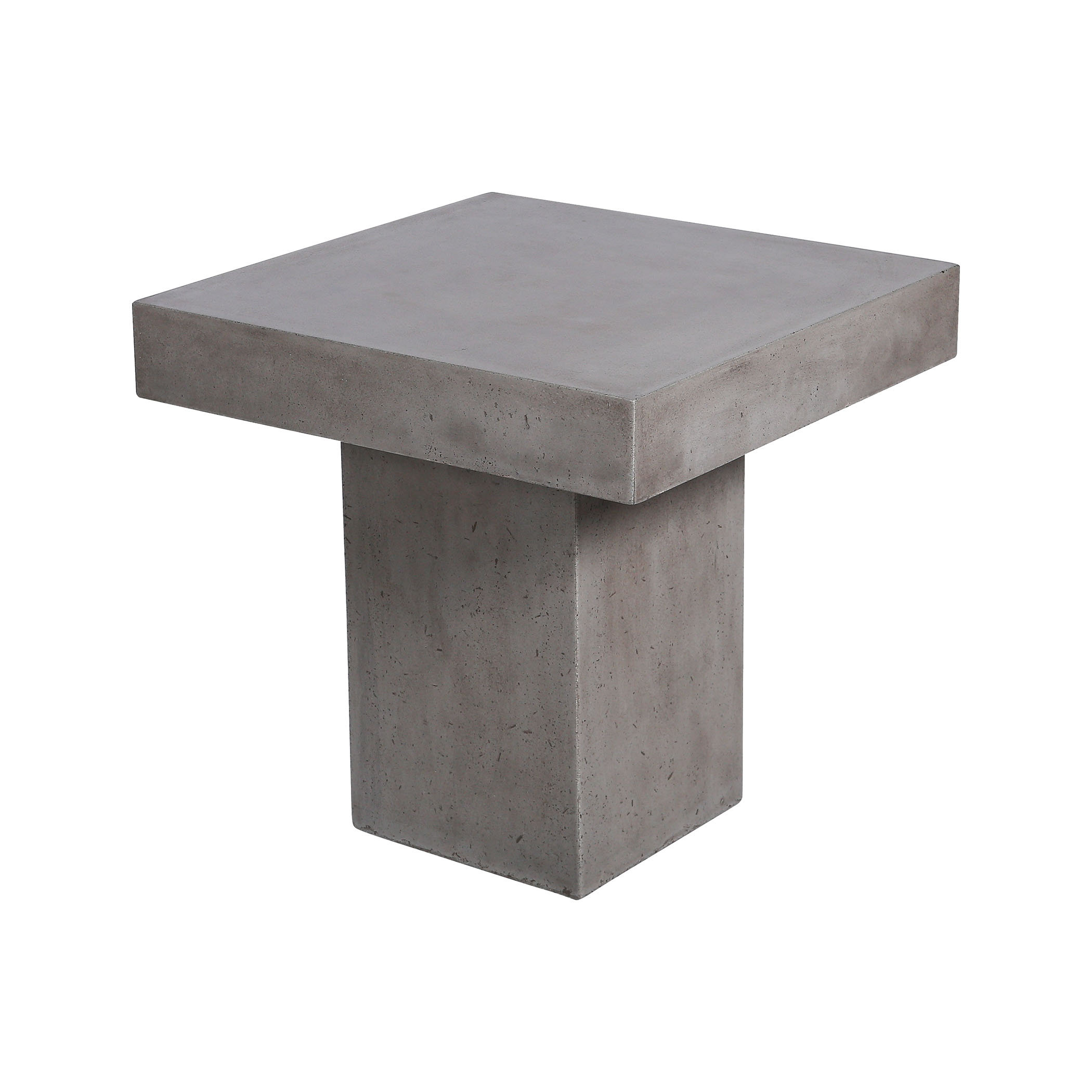 AllModern Deane Stone/Concrete Side Table Wayfair Canada