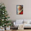 «Rosy Santa Portrait», estampe numérique par Imagine It Images-1068677183-1068677176