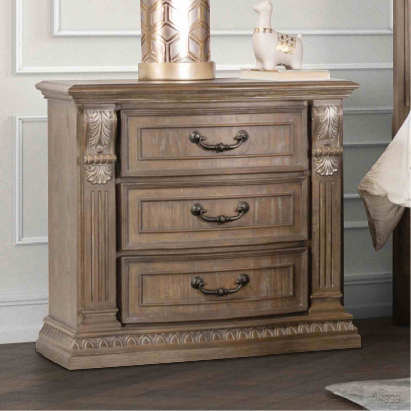 Table de chevet en bois massif Luxueux