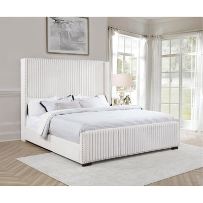 Ian Cream Upholstered California King Bed