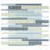 Flashback 12" Glass Brick Joint Mosaic Wall and Floor Tile