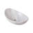 Novatto 12'' White Stone Oval Bathroom Sink