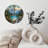Mountain Lake Scenery Wall Clock