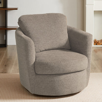 32.3" Wide Swivel Barrel Armchair