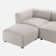 Canapé modulaire 4 pièces Luca