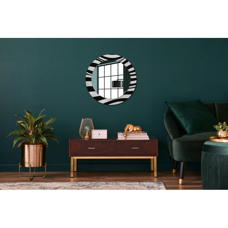Huldar Glass Flat Wall Mirror
