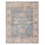 Tapis oriental en jute / sisal / coton bleu / beige / orange Evansville-1696145841