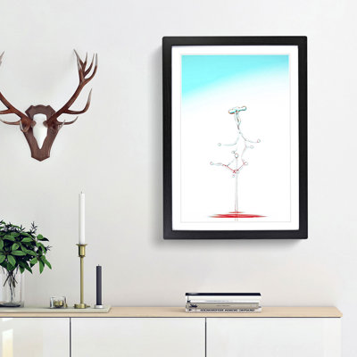 Making a Splash in Abstract - Framed Print