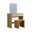 Buckland Dressing Table with Mirror-17283865