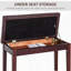 Banquette de piano capitonnée à boutons capitonnée-1851949530