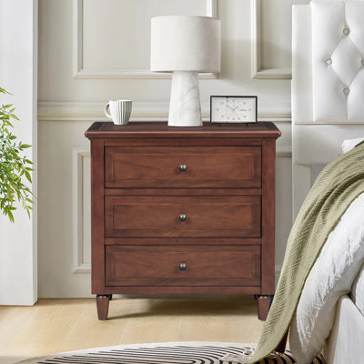 Albers Traditional 3 - Drawer Nightstand