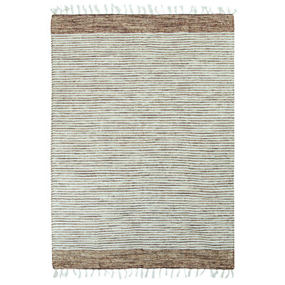 Jemaine Solid Colour Hand Woven Area Rug