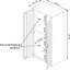 Armoire de garage de 75 po de hauteur-884269665