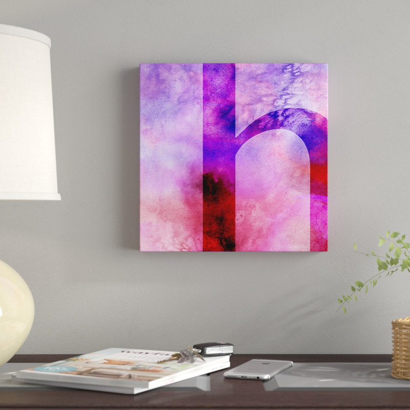 « the type », art textuel sur toile, H 12 po x l 12 po x P 1,5 po, C