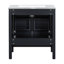 Meuble-lavabo de 30 po avec lavabo simple, meuble-lavabo encastré, armoire de rangement avec 2 portes et un tiroir, fermeture en douceur, rangement multifonctionnel, structure en bois massif-1681802441-1681802445
