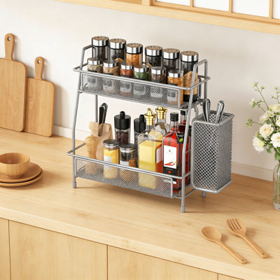 2-Tier Bathroom Countertop Organizer,Skincare, Makeup Countertop Organizers