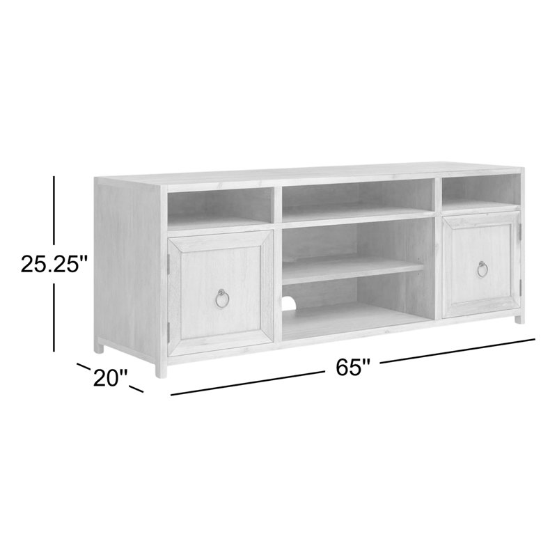 Butler Lark Natural Wood TV Stand, Natural