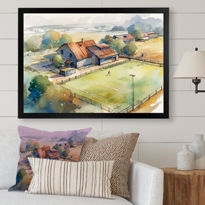 «Robinia Soccer Field Adventures III», reproduction sur toile