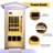 Lyman Single Person Spruce Far Infrared Sauna Room