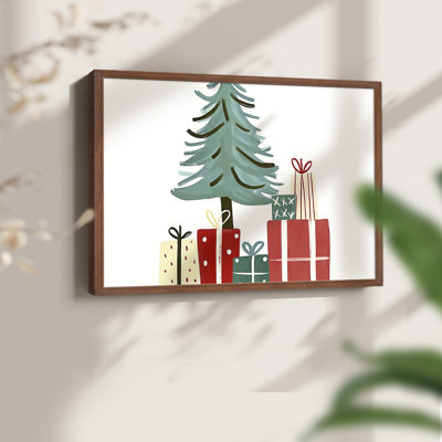Art de Noël - Lxxxx - reproduction encadrée - réarmable