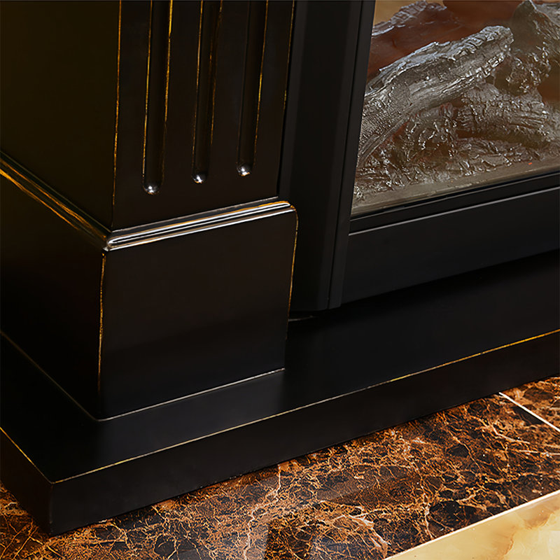 European style decorative heating fireplace