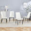 Ensemble de 4 chaises de salle à manger Modern