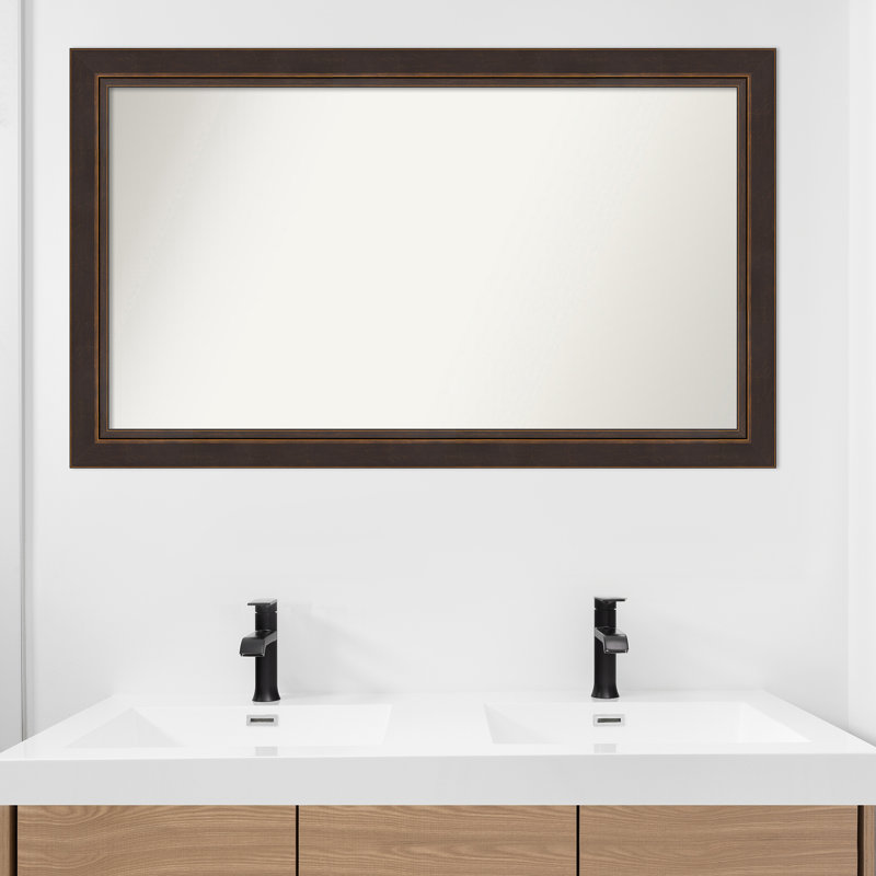 Miroir mural Ramsses, Rectangle, 26,5 po x 44,5 po