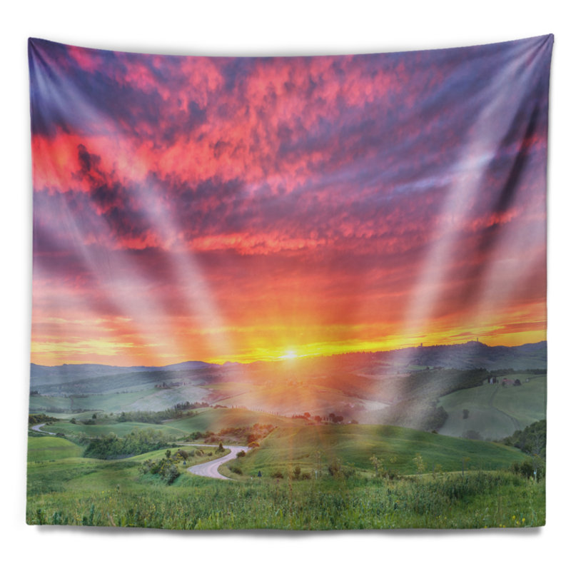 Polyester Tapestry, 32" H x 39" W