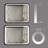 Jerimih Metal Wall Mirror-1870812703-1870812700