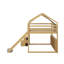 Lit mezzanine double avec tente