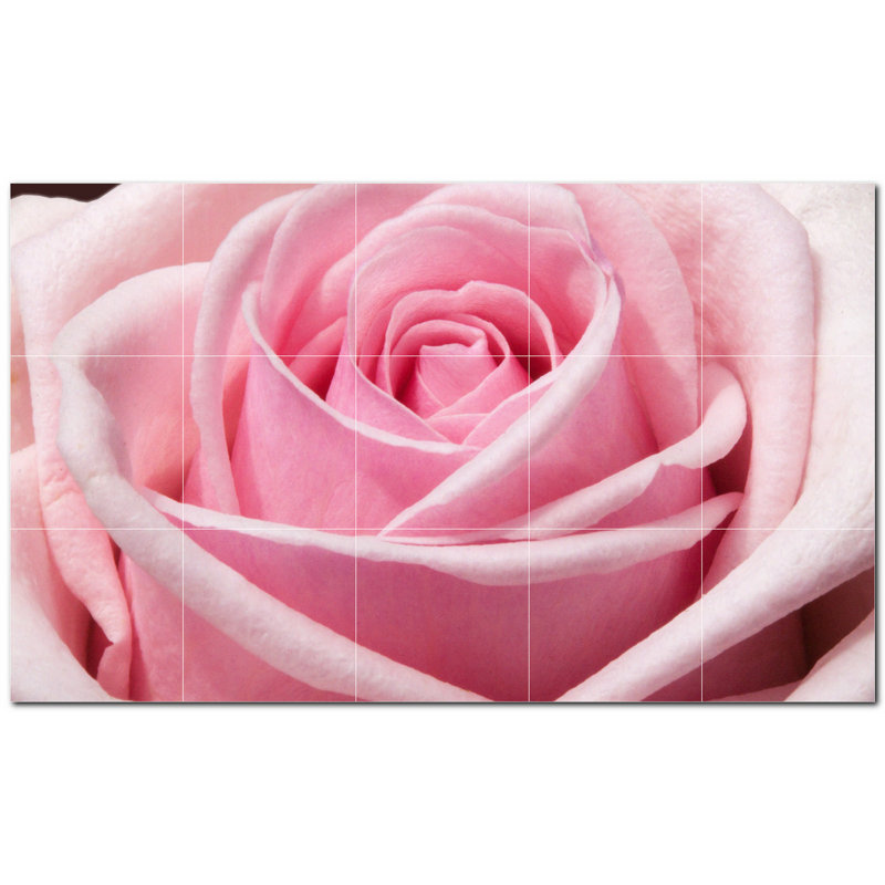 4.25'' x 4.25'' Satin Ceramic Decorative Mural