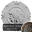 Médaillon de plafond Endurathane Southampton, DE 16 1/2 po x P 2 3/8 po, finition bronze patiné peint à la main-2081743293
