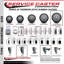6 roues pivotantes en caoutchouc thermo 6 pouces 7/16 pouces