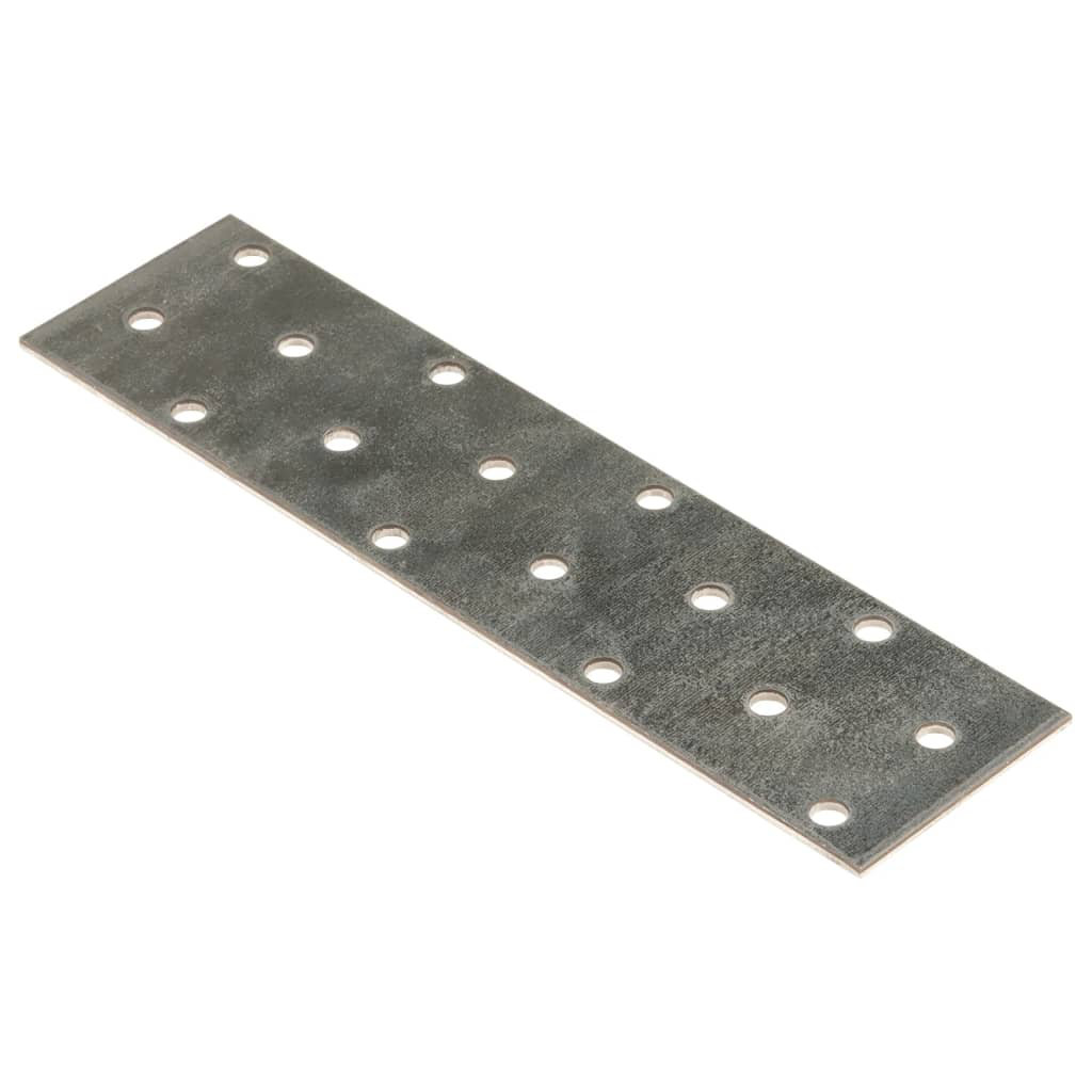 Vidaxl Perforated Plates 60 Pcs 2 Mm 120X40 Mm Galvanised Steel