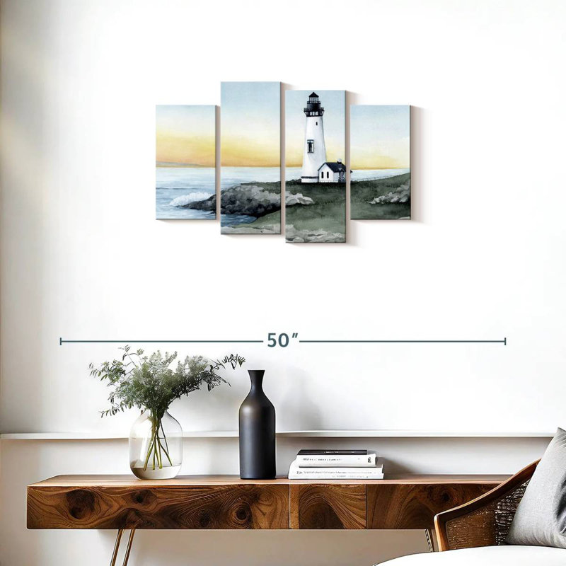 Lighthouse Bay I, 18" H x 30" W