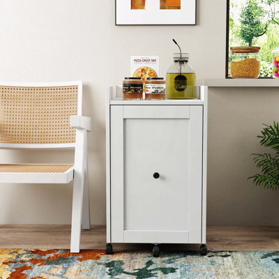 Armoire à roulettes coulissante avec roulettes