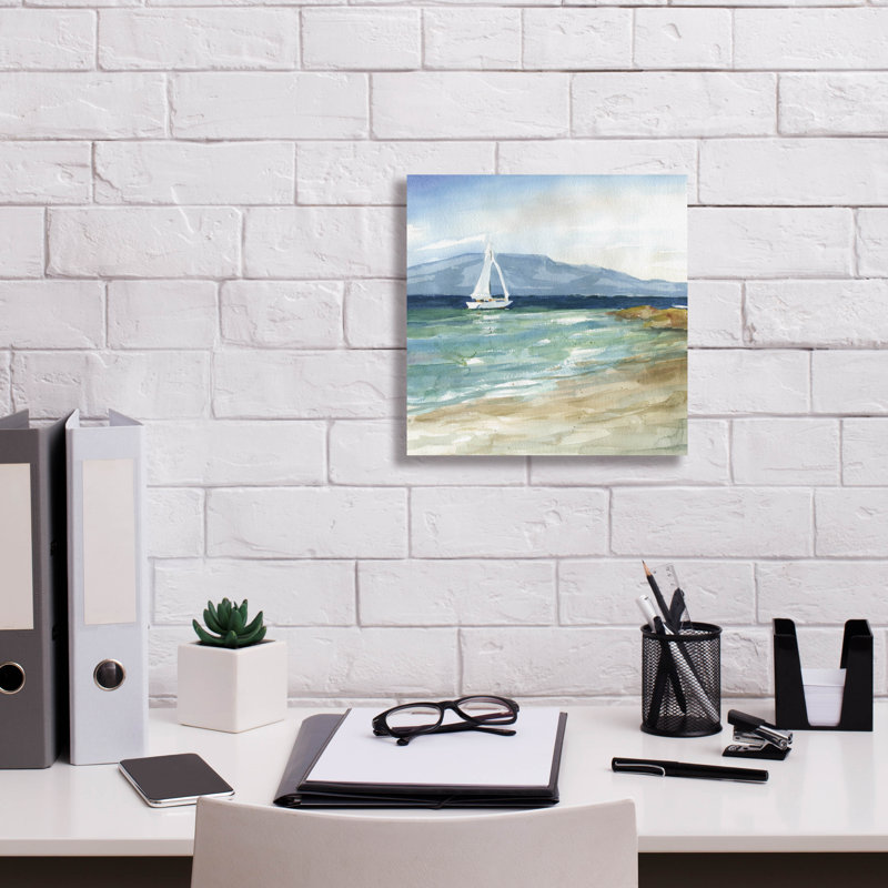 «Come Sail Away» par Carol Robinson, H 12 po x l 12 po x P 0,75 po