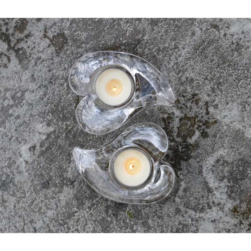 Twist Heart Tealight - Set of 2