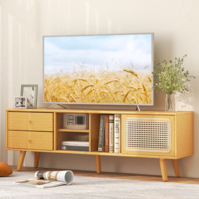 Ruaridh Unfinished TV Stand for TVs up to 60"