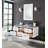 Ralph 48" Wall Mounted Vanity with Palissandro Blue Marble Top, Pre Assembled