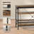 70" TV Stand with Charging Station and Led Lights for TVs up to 85"-2124325328-2124325329