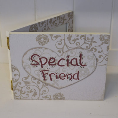 Bertsch Beige and Cream Single Picture Frame