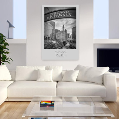 «In Focus Chicago Riverwalk», art contemporain de l'architecture urbaine