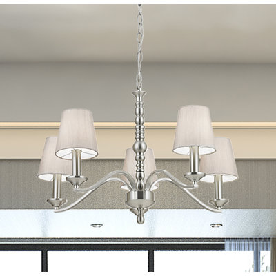 Bartlett 5 - Light Shaded Chandelier