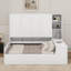 Lit de jour simple en bois avec tiroirs, bureau et tablettes-2128191134-1911908314