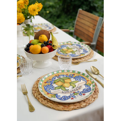 Latitude Vive Celestyna Stoneware Platter