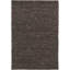 Valencia Wool Area Rug in Dark Brown-804442486