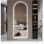 Miroir pleine longueur à DEL Arch Design