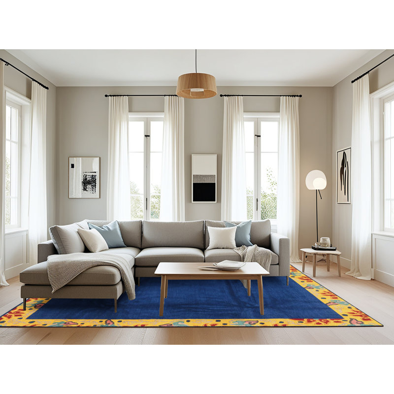 Abstract Indoor Rug, Rectangle 8' x 12'